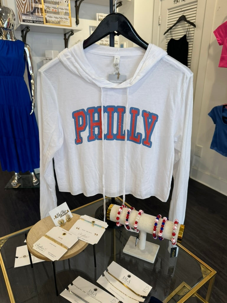 Phillies Cropped Hoodie