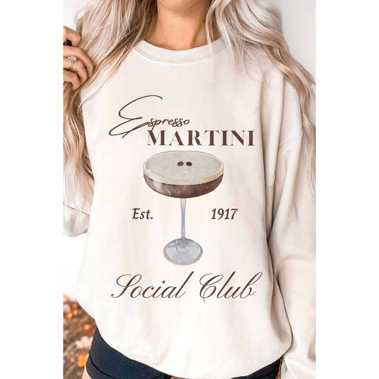 ESPRESSO MARTINI SOCIAL CLUB  Sweatshirt