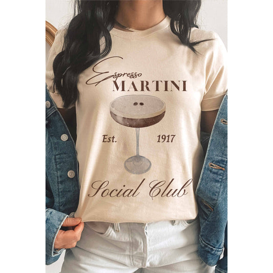 ESPRESSO MARTINI SOCIAL CLUB Graphic Tee