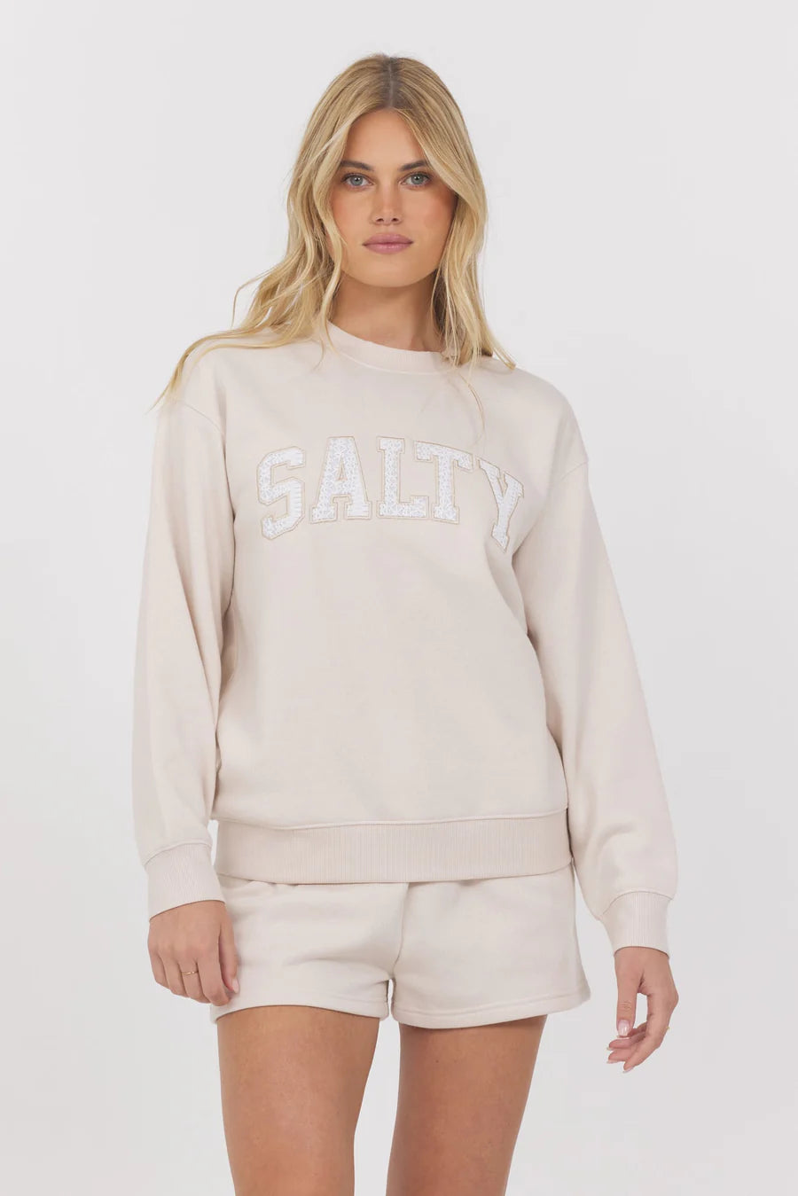 Lace 'Salty' Sweatshirt
