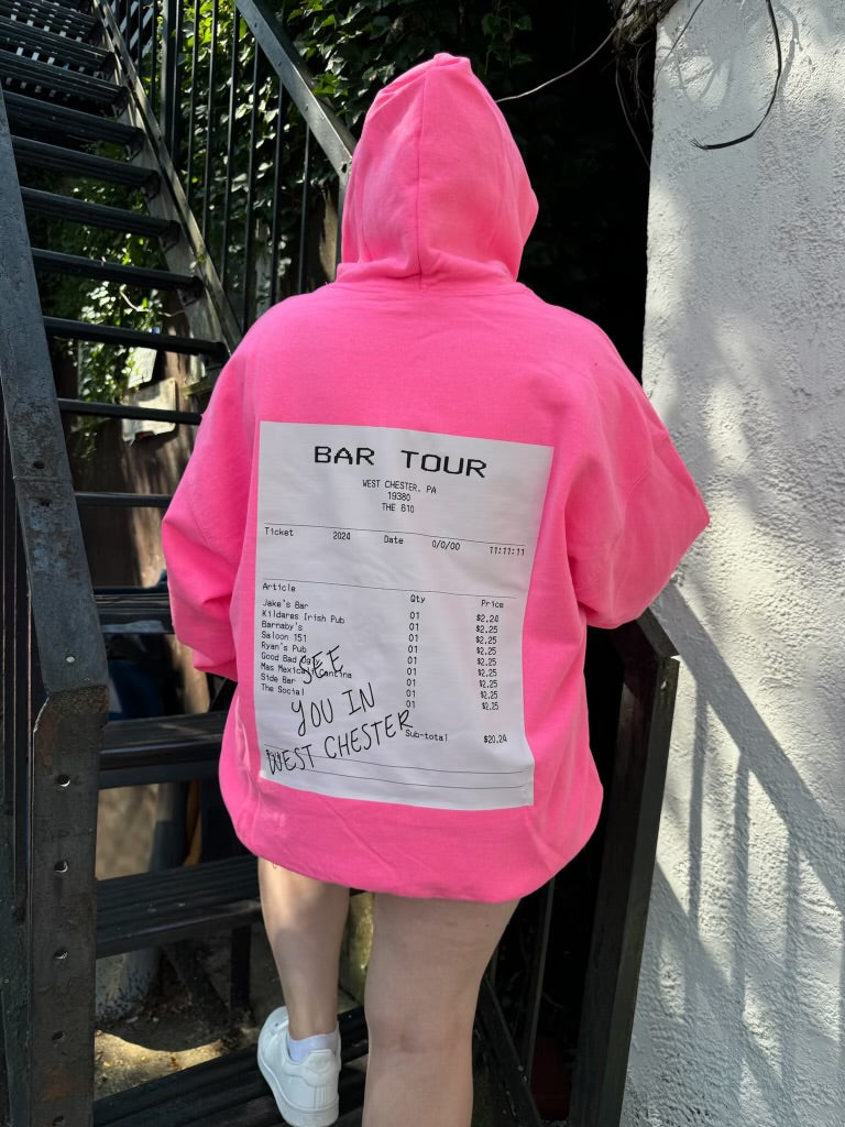 West Chester Bar Tour Hoodie 2025
