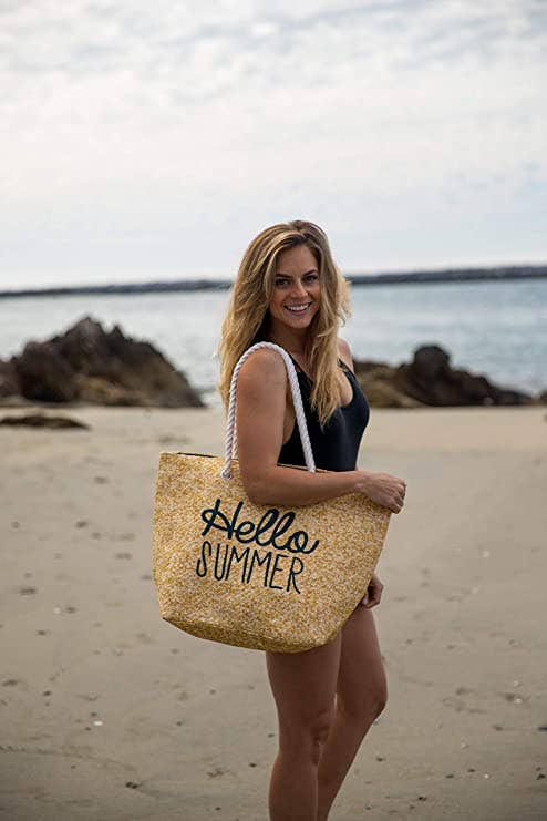 Beach Tote - Hello Summer