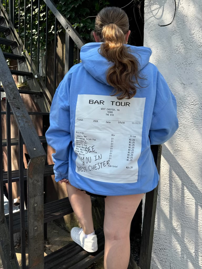 West Chester Bar Tour Hoodie 2025