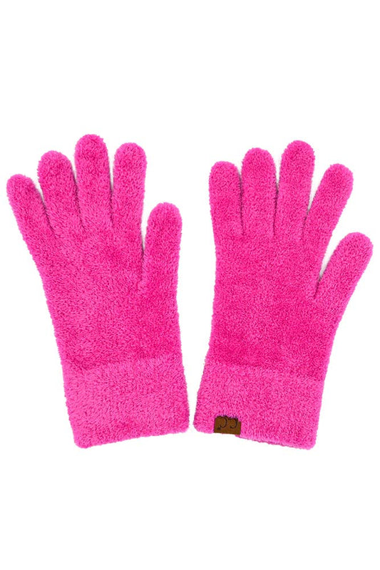 C.C Plush Terry Chenille Gloves