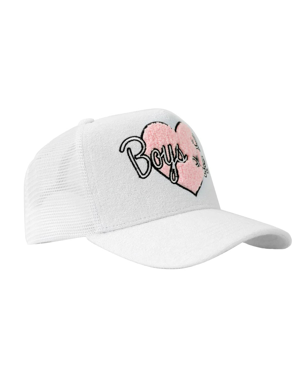 White Yours Truly Trucker