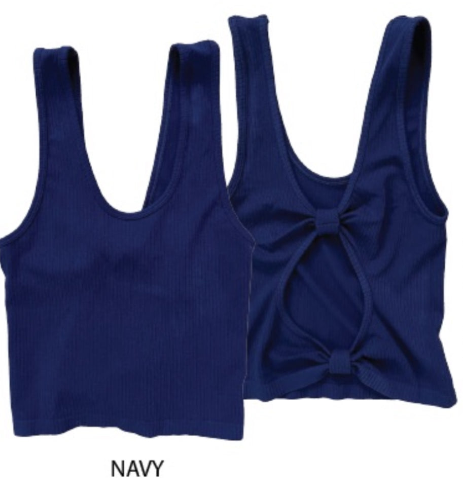 Double Knottted Front Tube Top