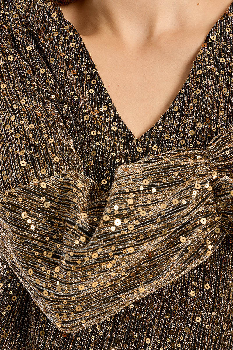 Gold Shimmer Top