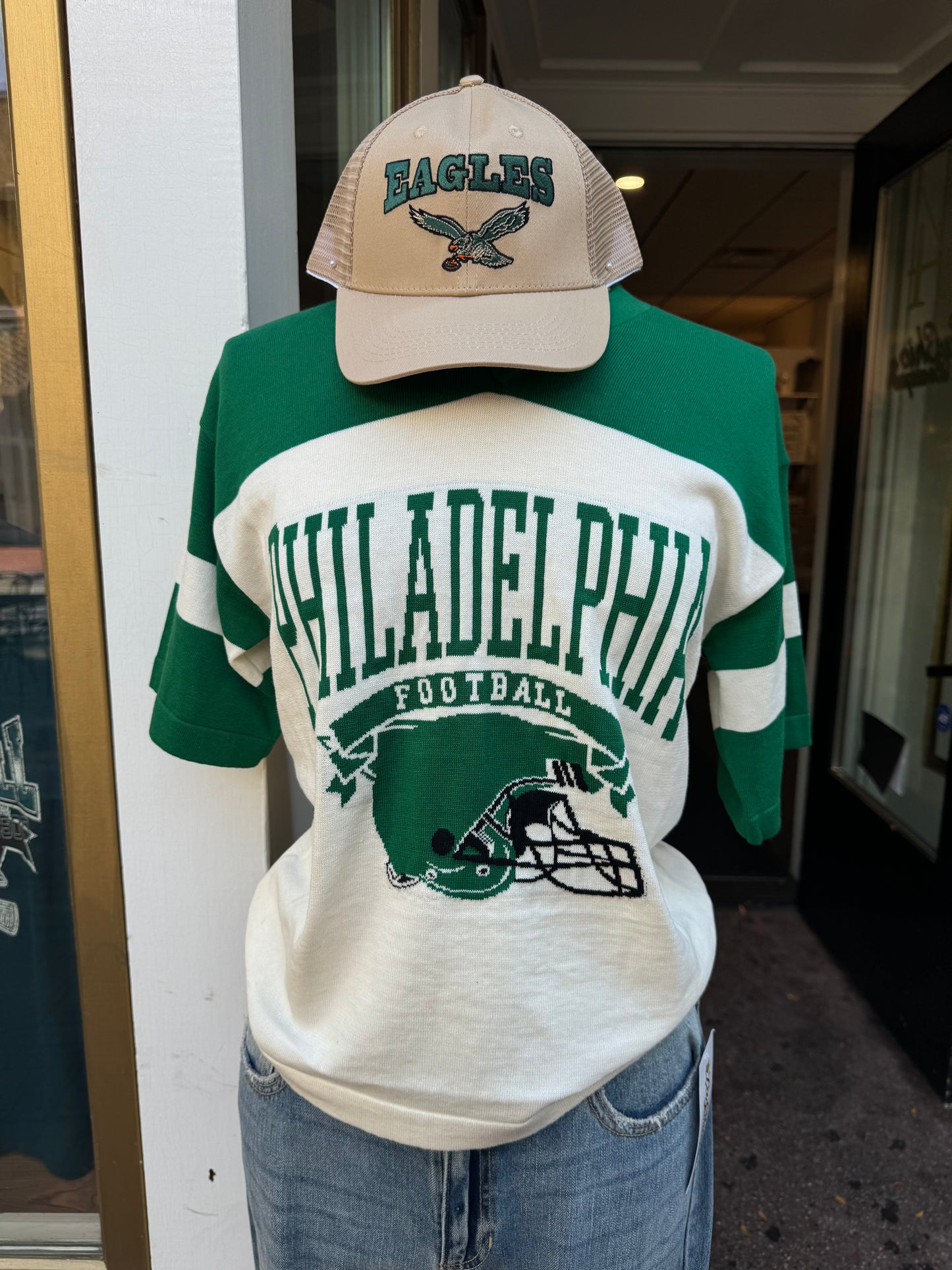 Philadelphia Eagles Football Heavy Weight T-Shirt