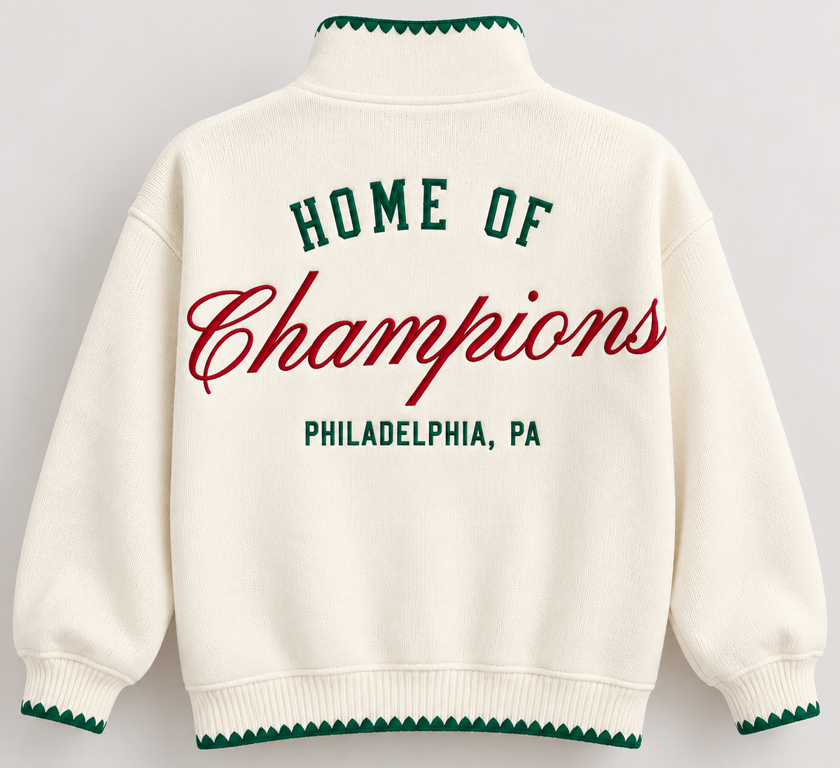 Birds Fleece Quarter Zip