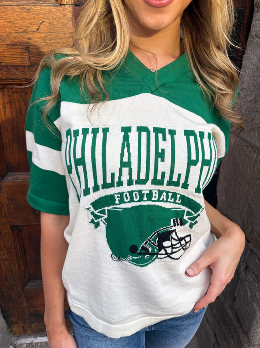 Philadelphia Eagles Football Heavy Weight T-Shirt