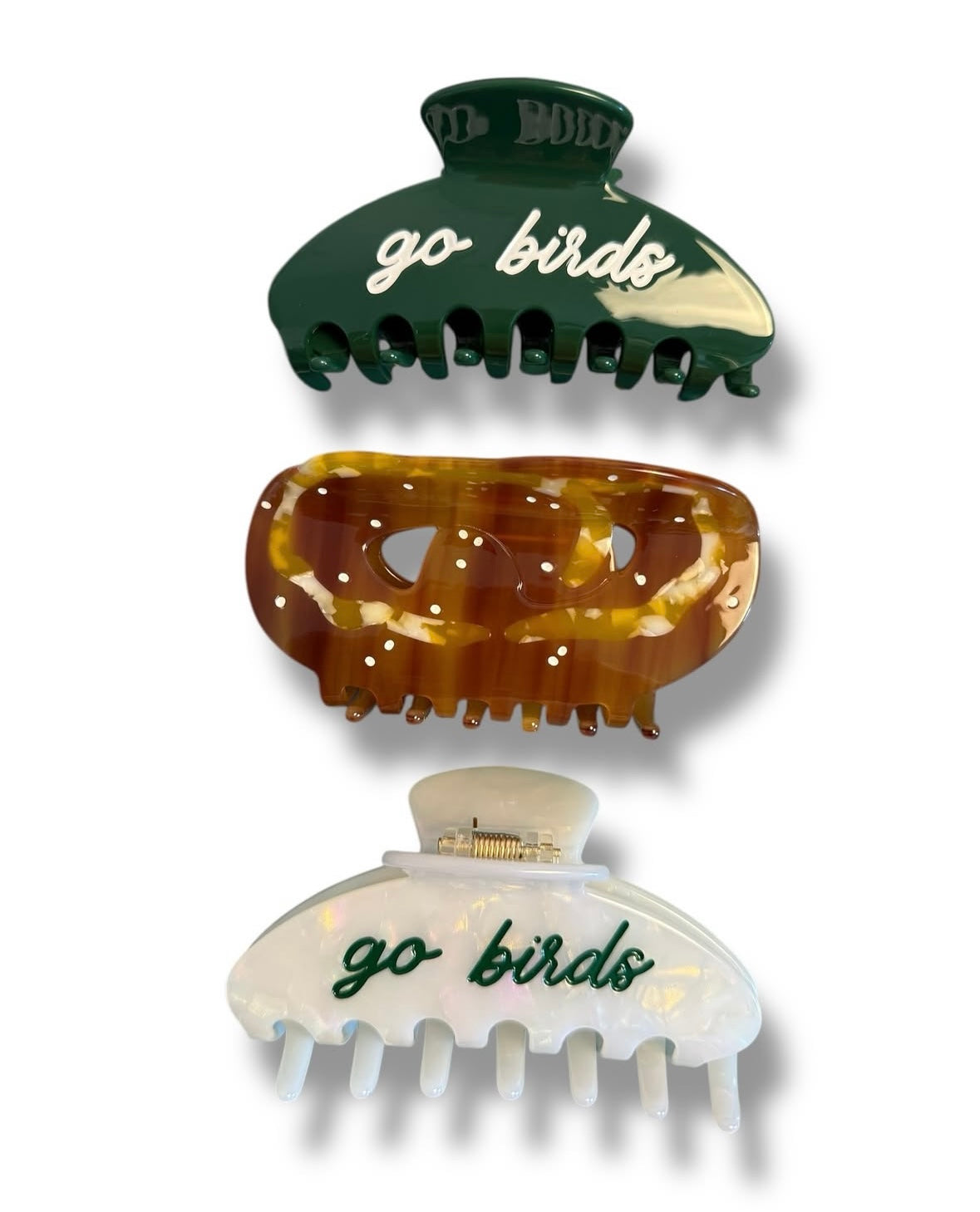 Philadelphia Eagles and Phillies Claw Clips