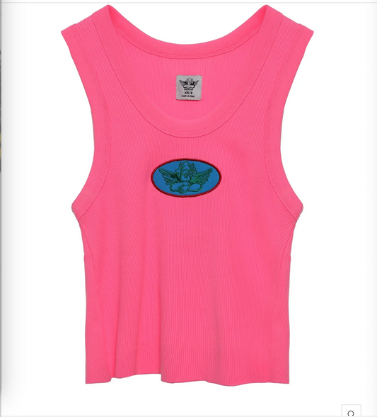 BUBBLE GUM LOGO RANDY TANK