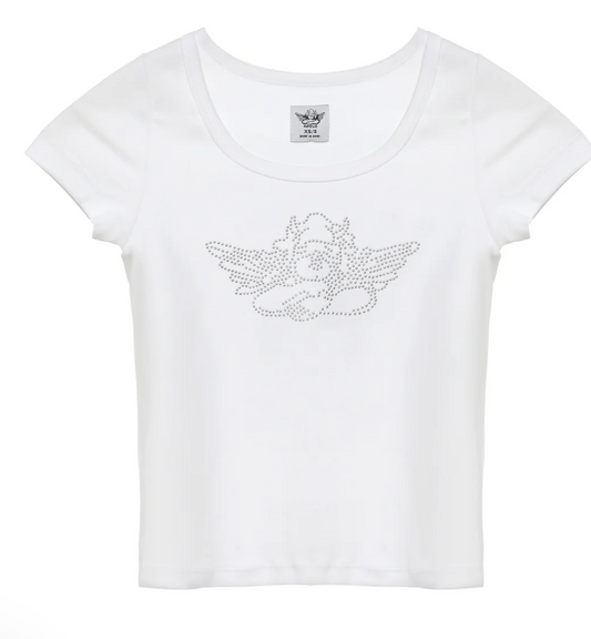 WHITE CANDYQUEEN MELLY TEE