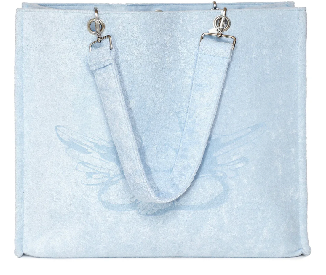 BLUE SKIES TERRY TOTE