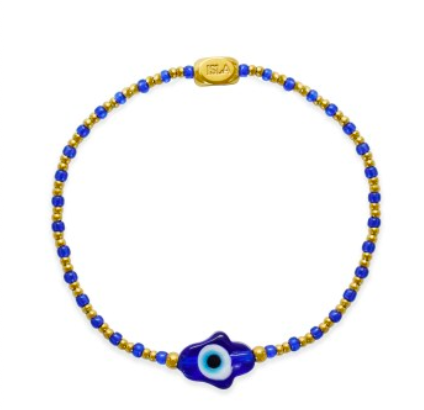 Cobalt Hamsa Evil Eye