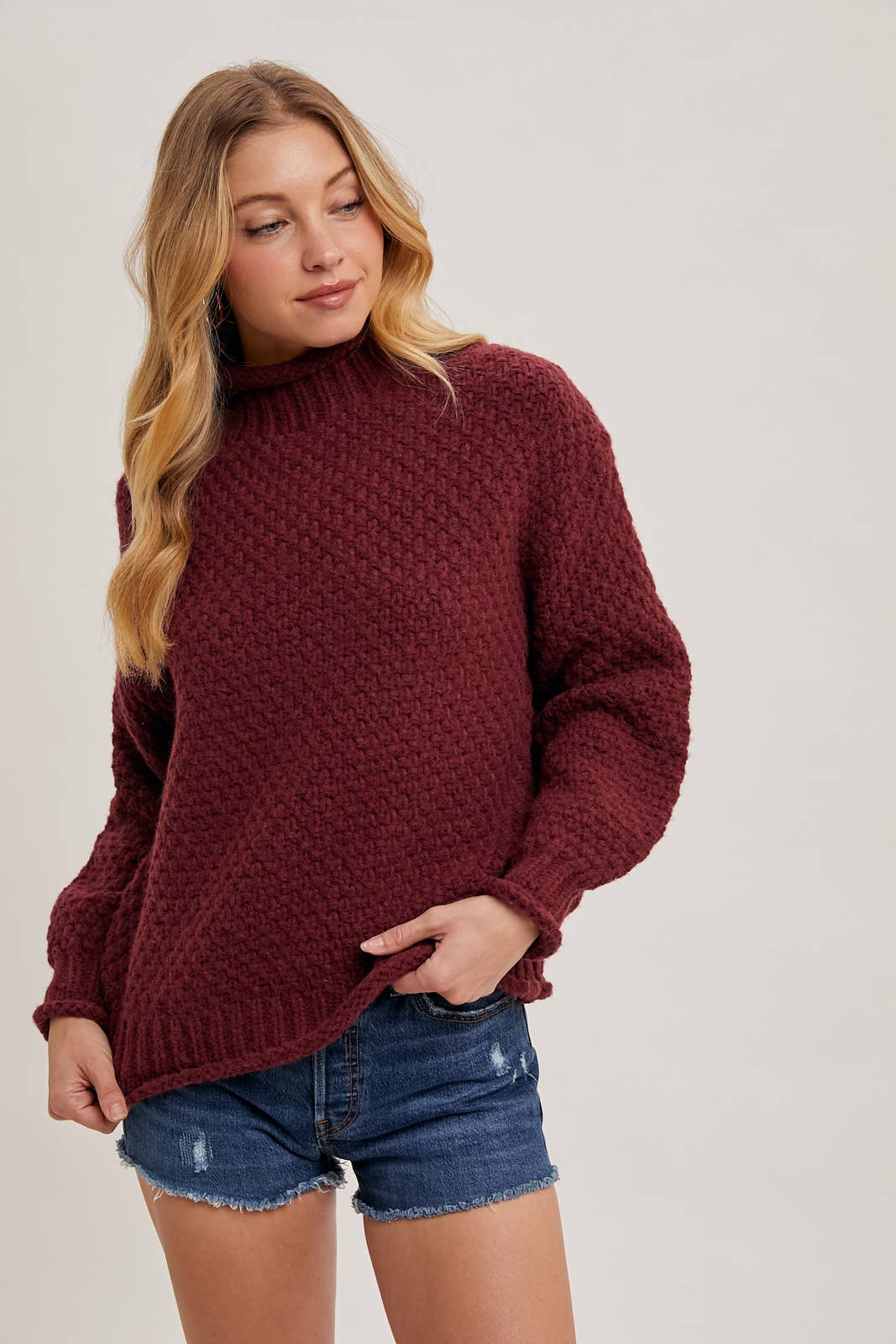 Wine Sweater
