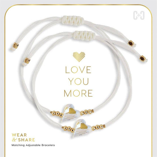 Love You More Wear + Share Bracelet Set