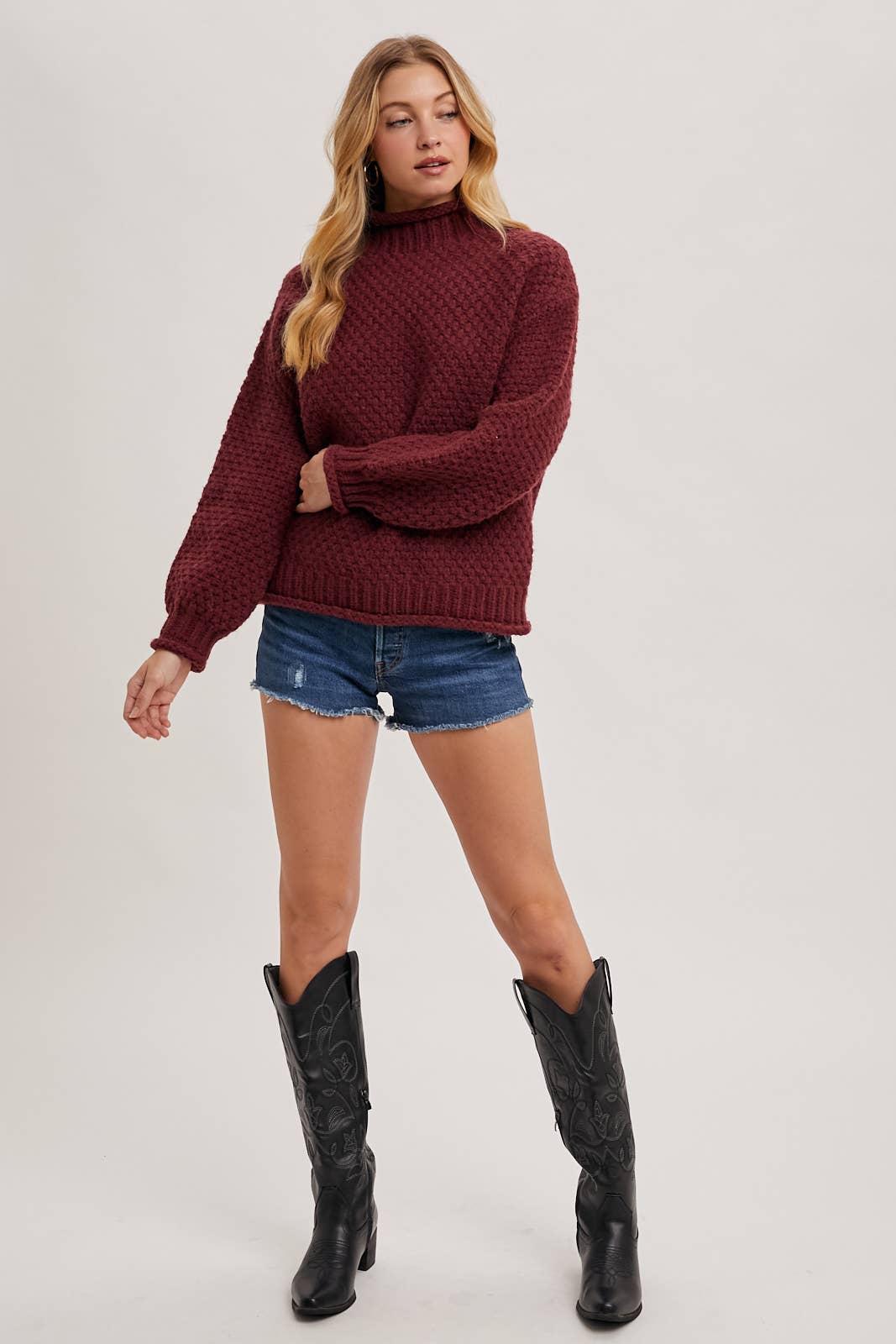 Wine Sweater