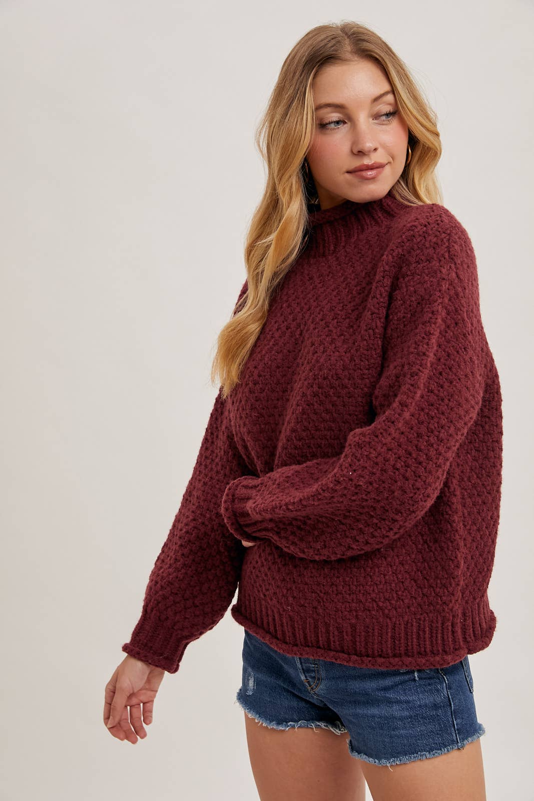 Wine Sweater