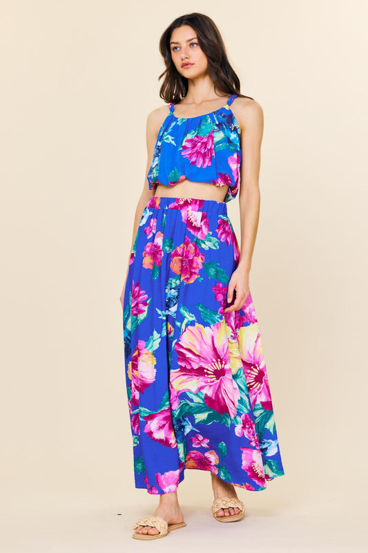 Floral Maxi Skirt