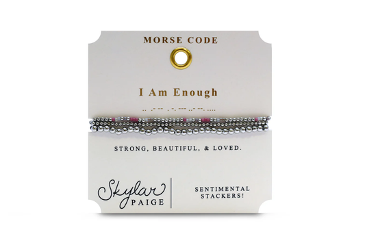 I AM ENOUGH- Sentimental Stackers