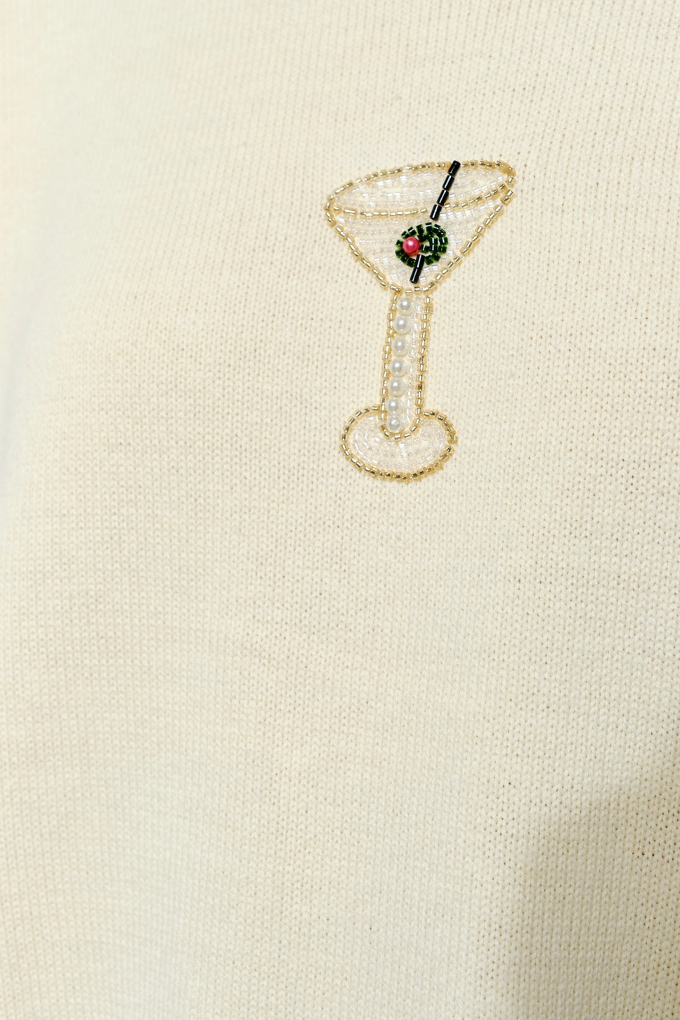 Sora Martini Bead Sweater -
