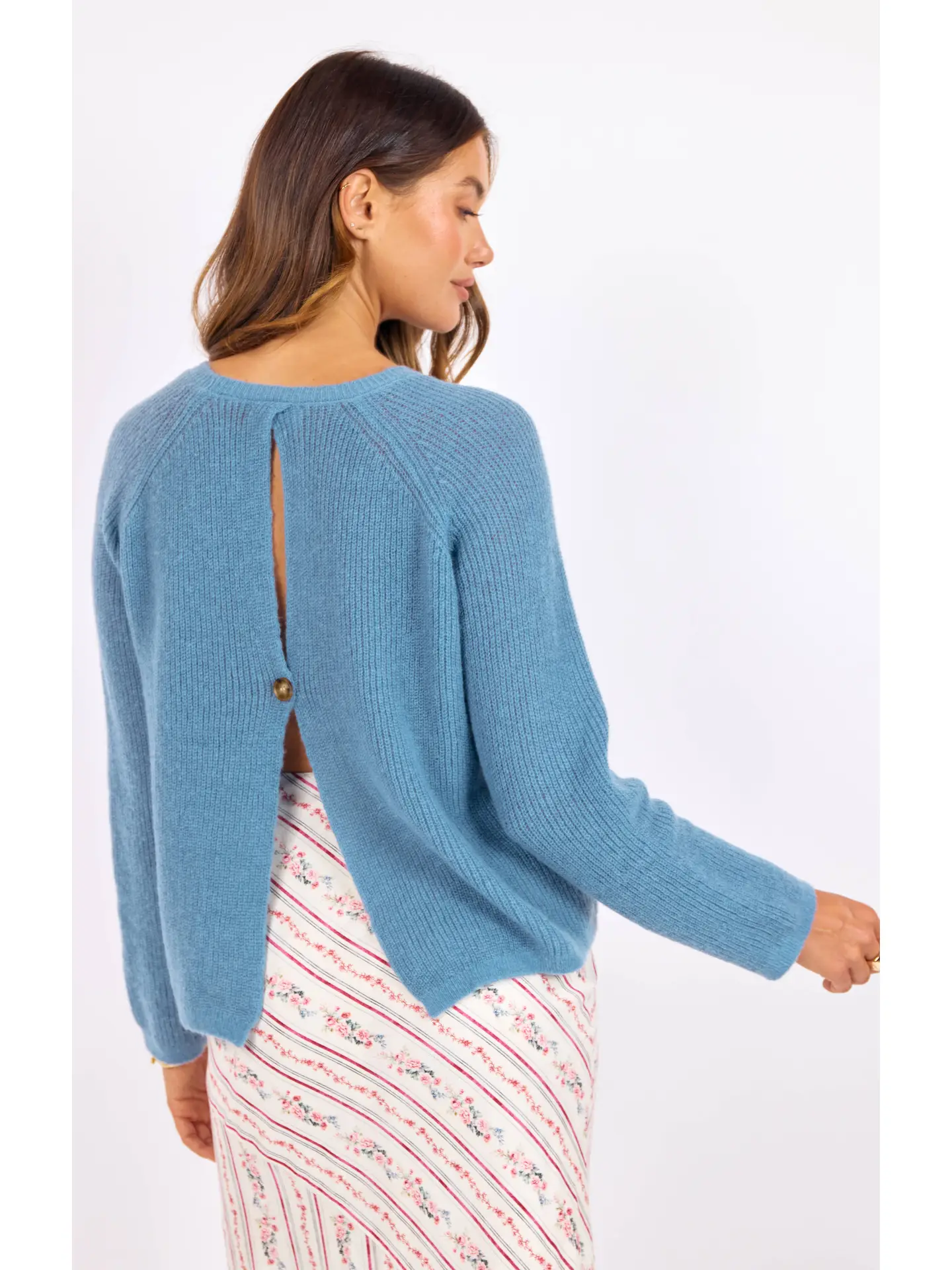 Dusty Blue Sweater