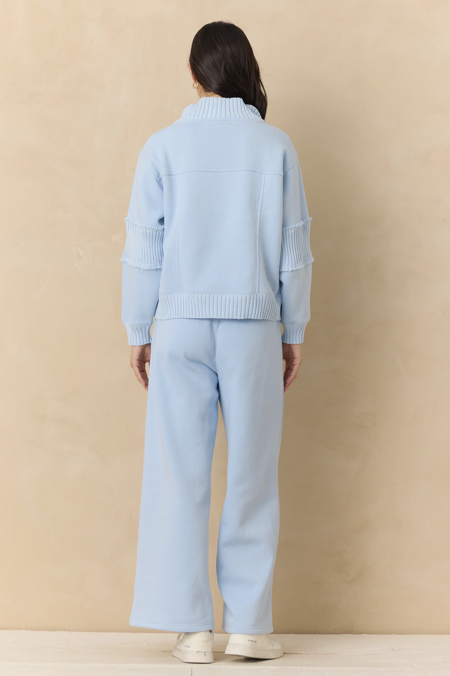 Vintage Fleece Quarter Zip with Rib