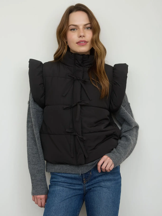 Flutter Puffer Vest