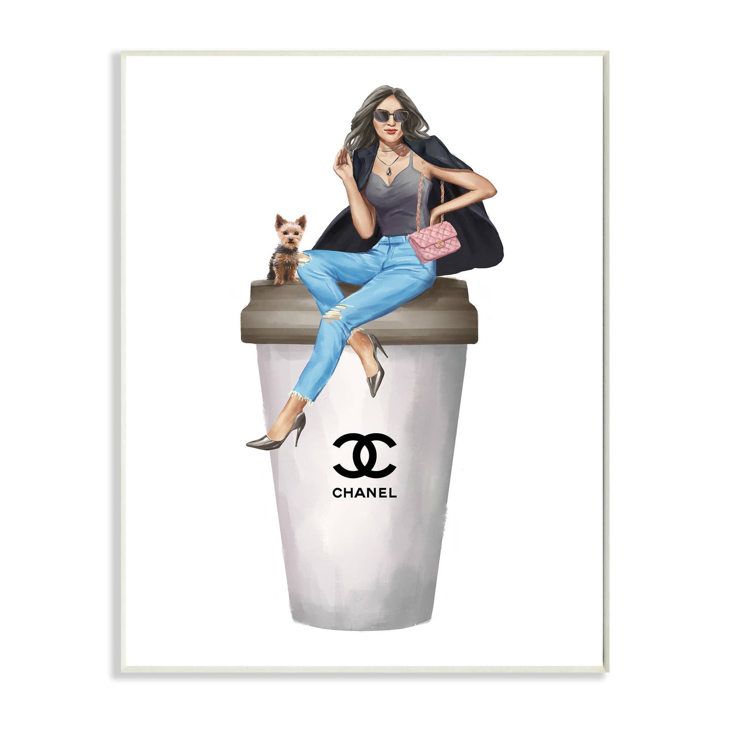 Fashionista Stylish Female Designer Glam Coffee