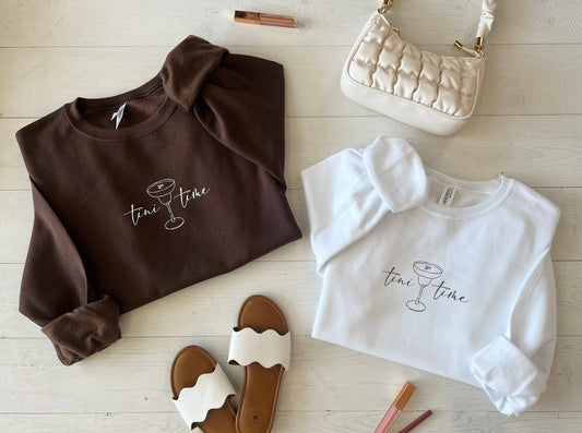 Espresso Martini "Tini Time" Sweatshirts