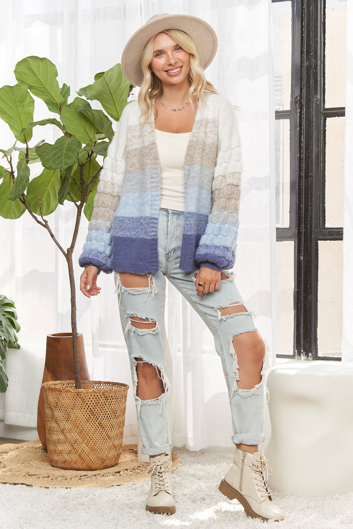 Ombre Cardigan