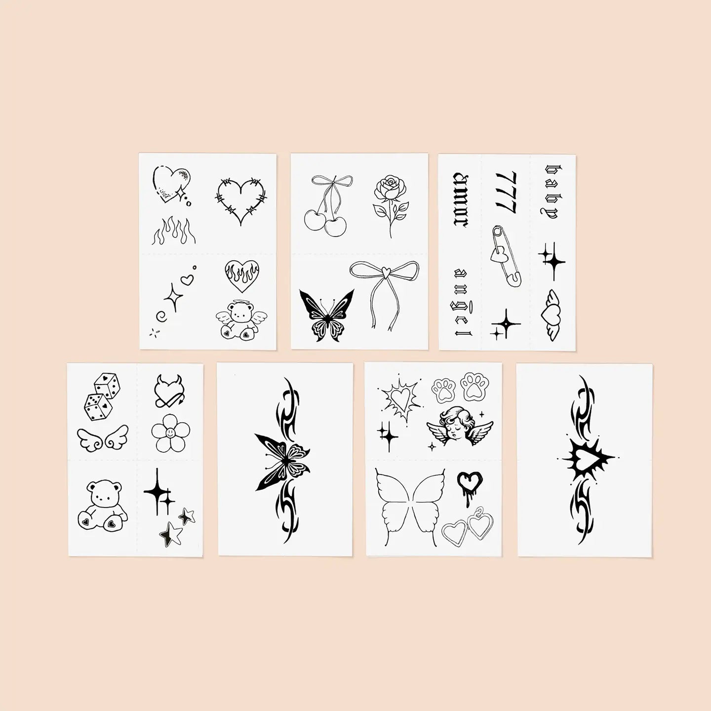 She's All That Temporary Tattoo Pack