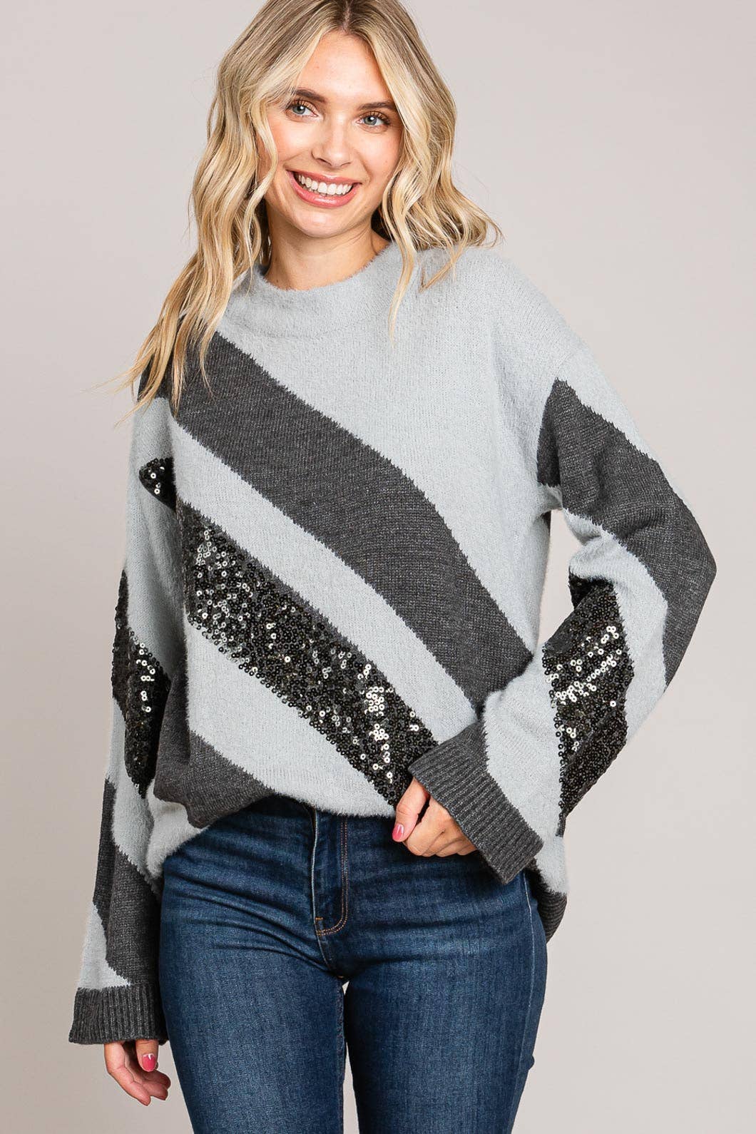 Sharon Sequin Sweater