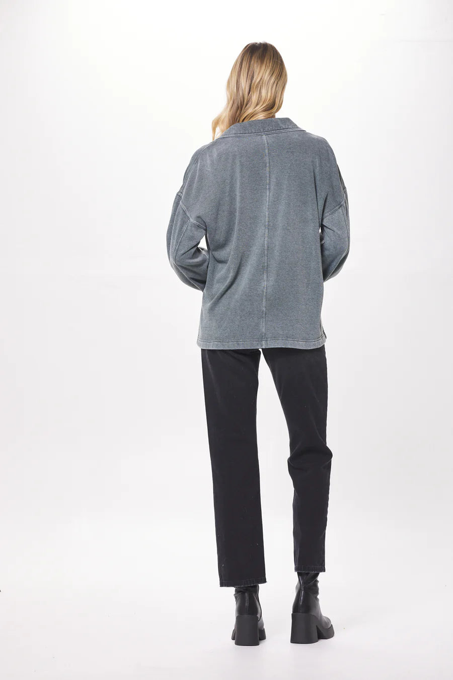 Cashmere Fleece Blazer