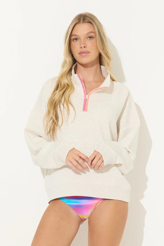 Colorblock Cloud Fleece Hoodie