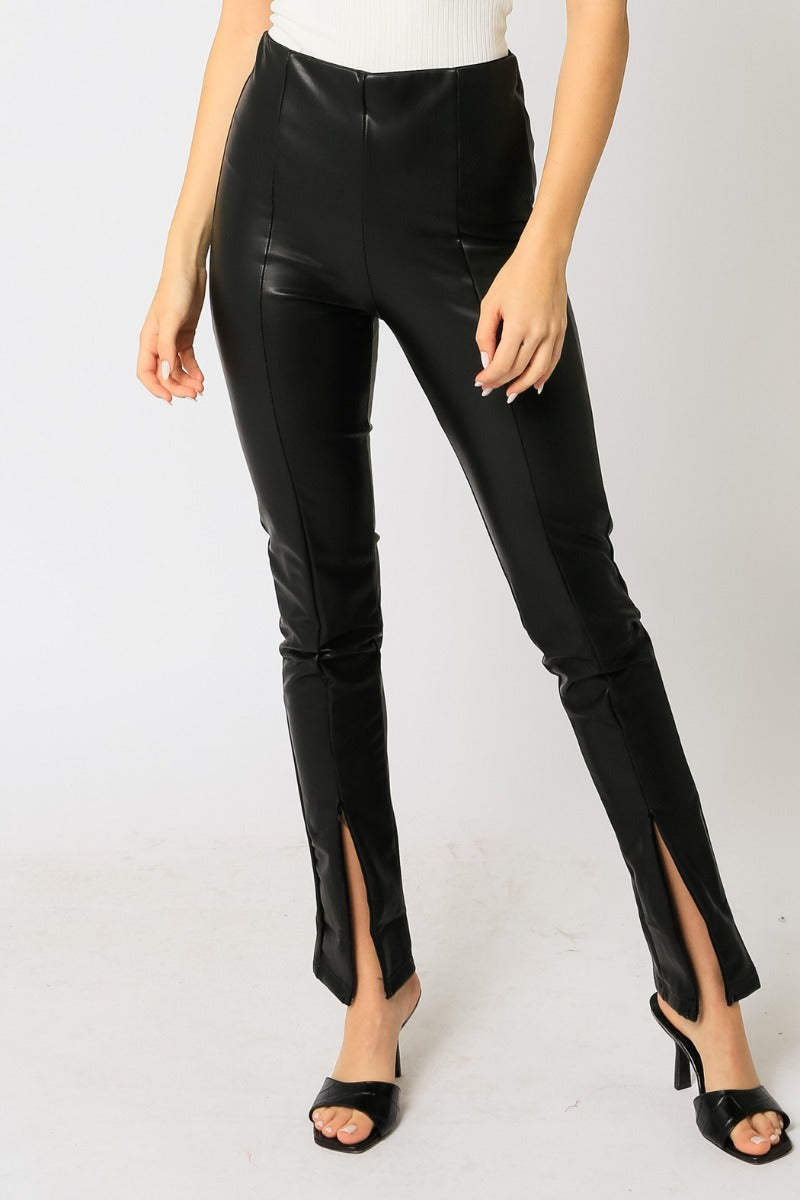 Faux Leather Pant