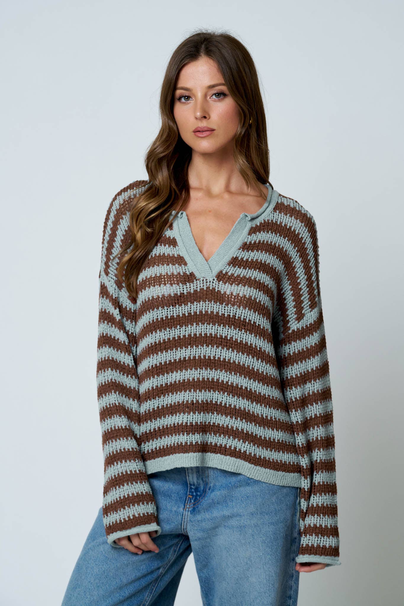 Emma Stripe Sweater
