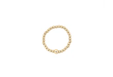 ANGELINA" 14K Gold Filled Stretchy Ball Beaded Ring