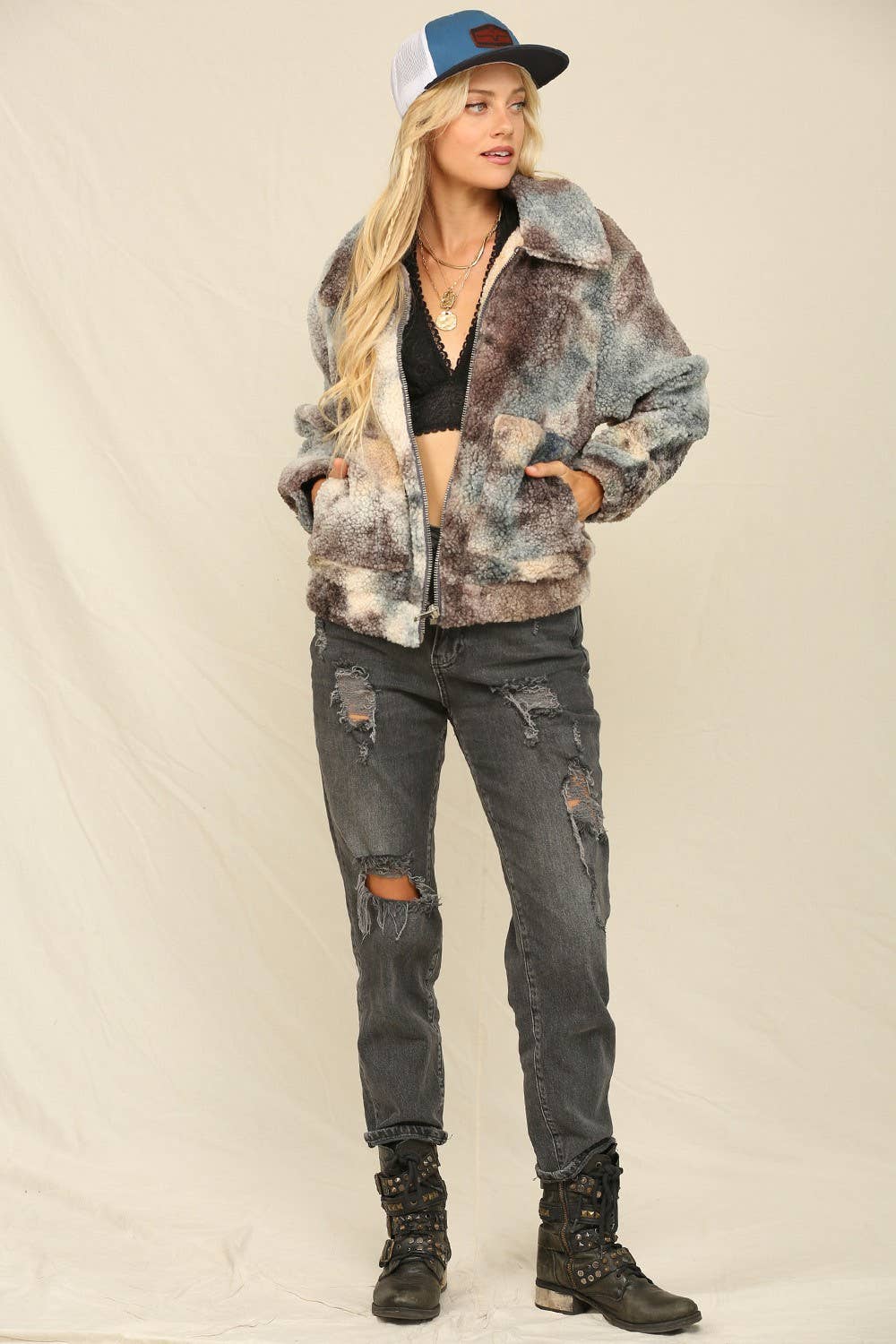 The Tie Dye Teddy Bear In This Jacket