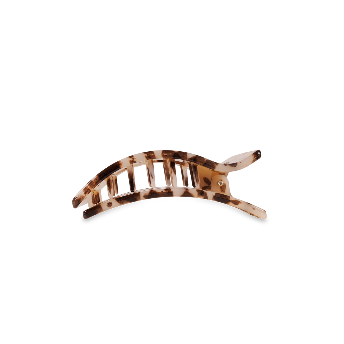 Blonde Tortoise | Small | Flat Rectangle Hair Clip