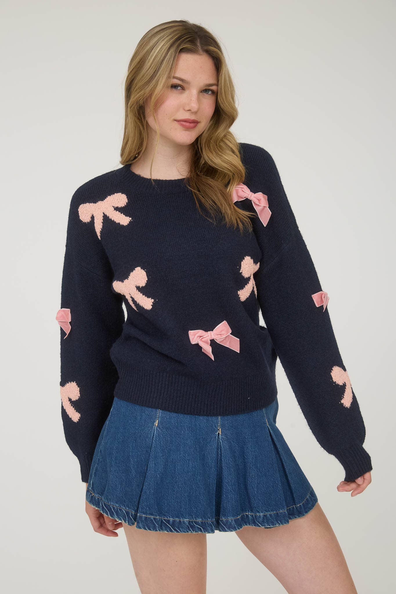 Poppy Bow Sweater