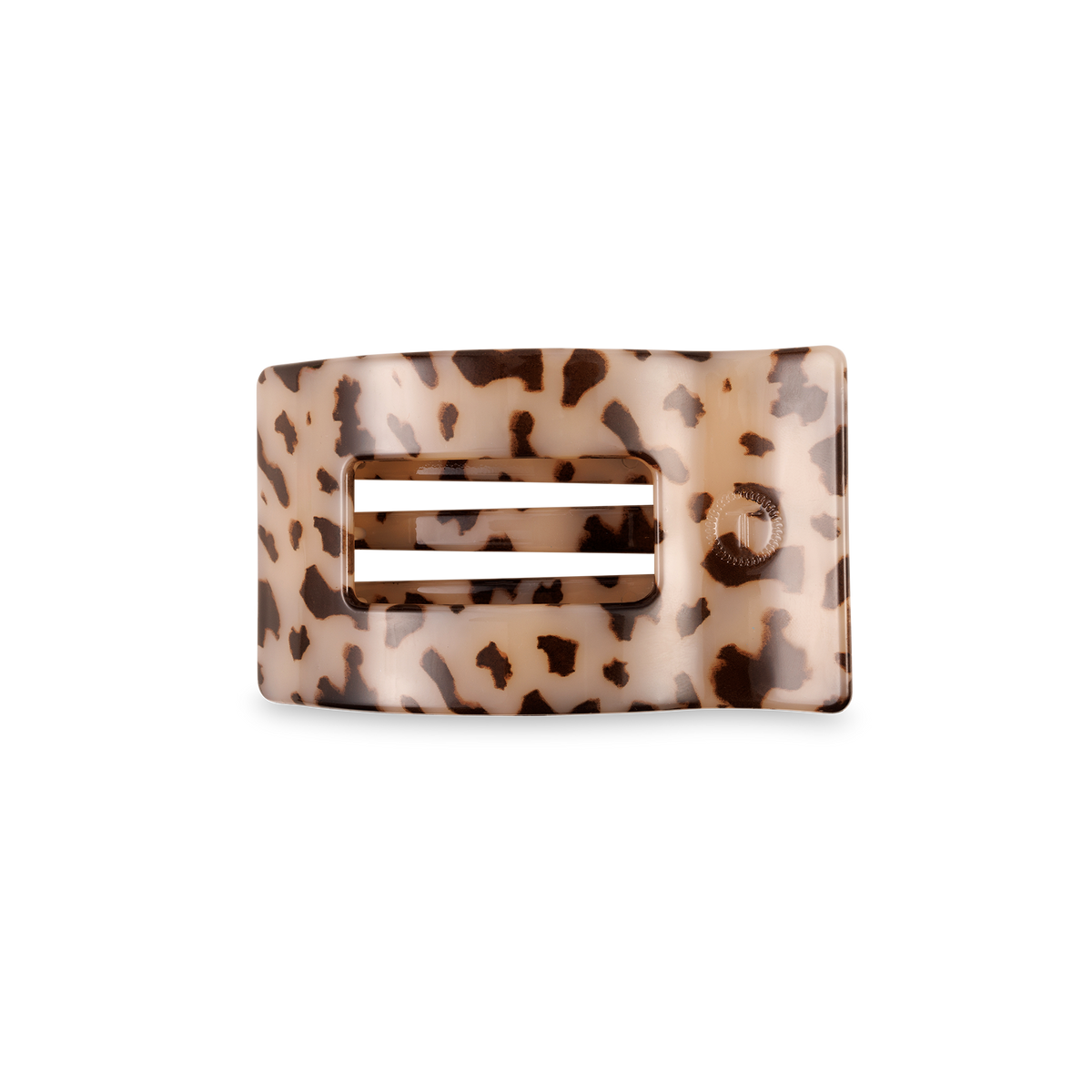 Blonde Tortoise | Small | Flat Rectangle Hair Clip