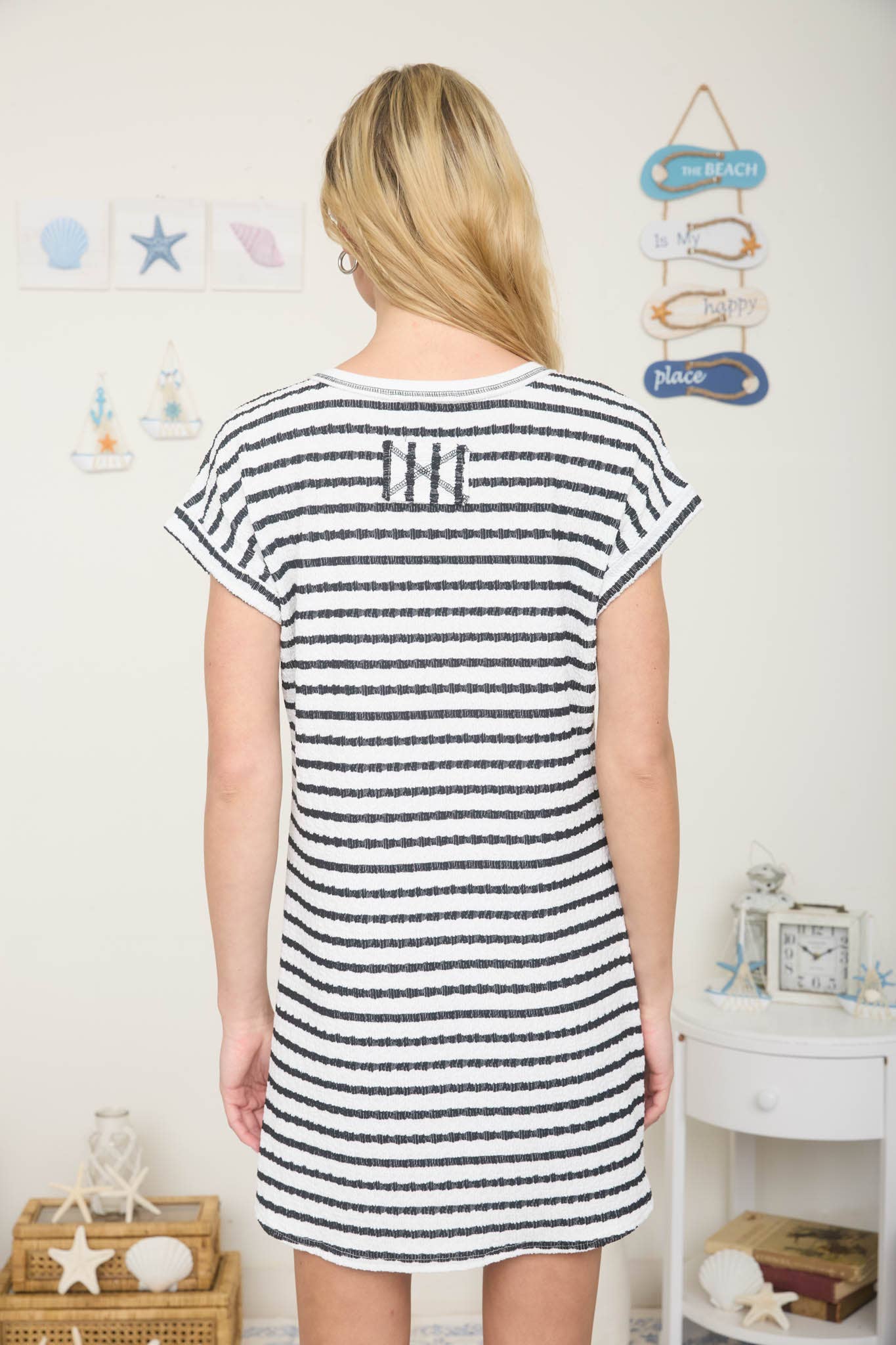 Stripe T-Shirt Dress