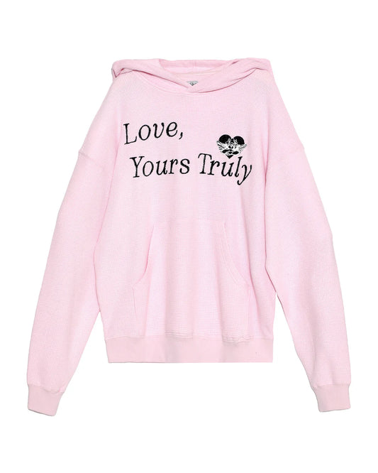 Boys lie - Yours Truly Thermal Racer Hoodie