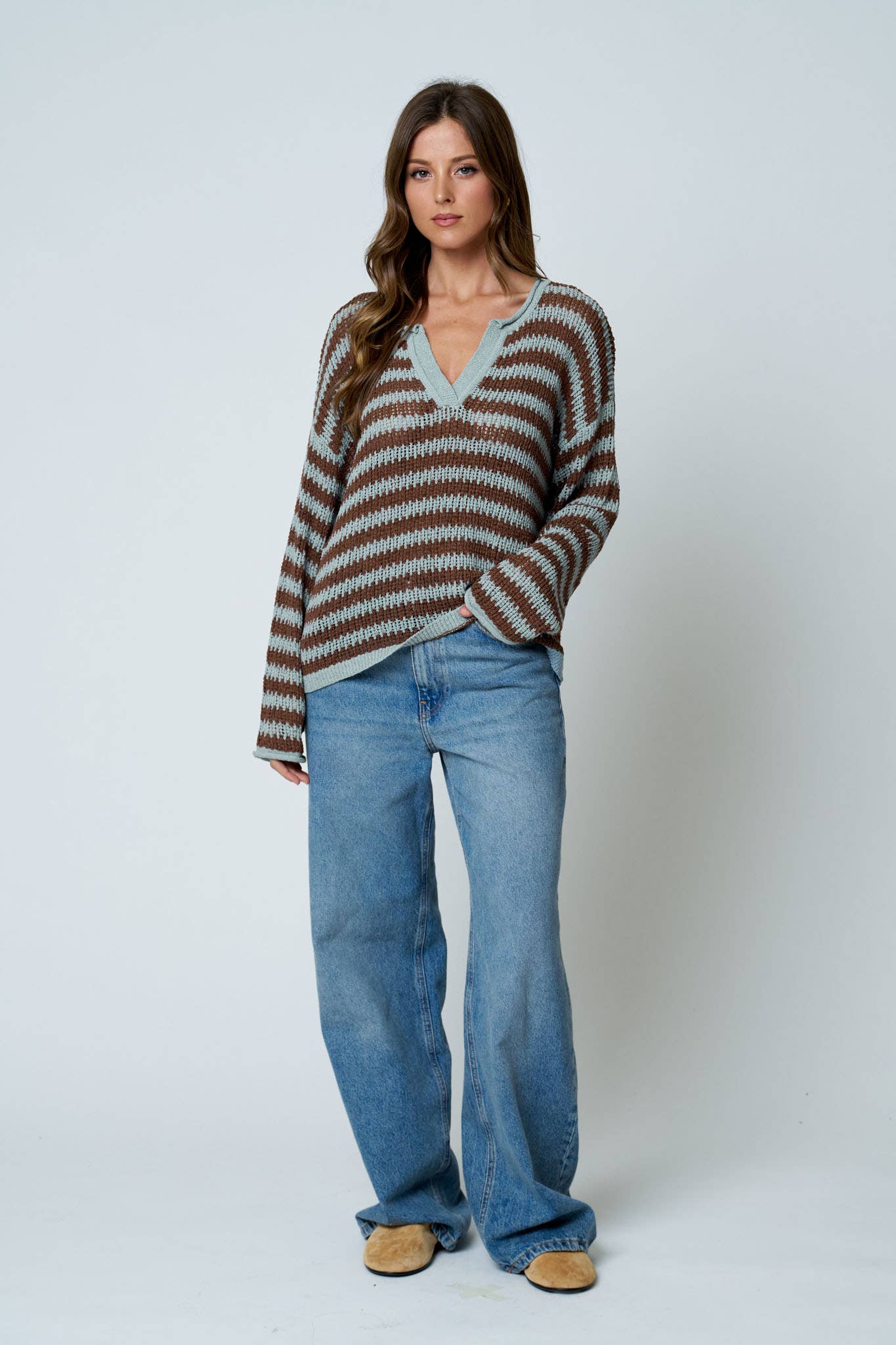 Emma Stripe Sweater