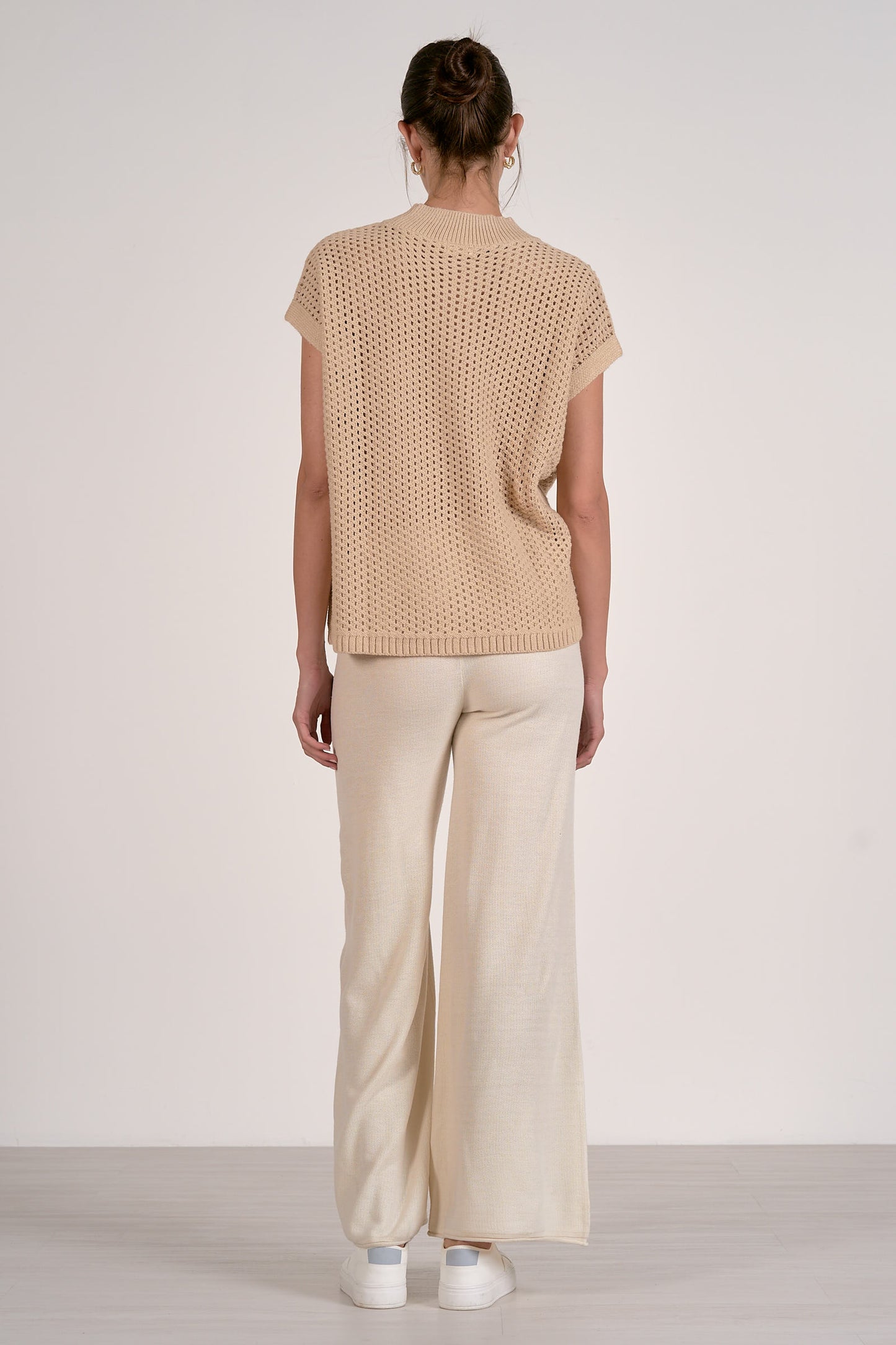 Stacey Open Knit Sweater