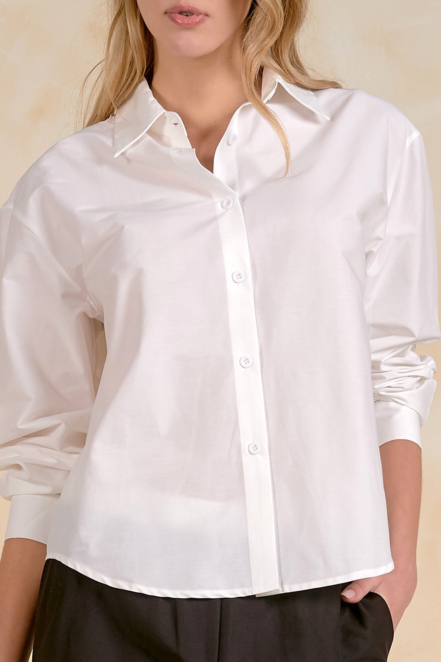 White Button Down
