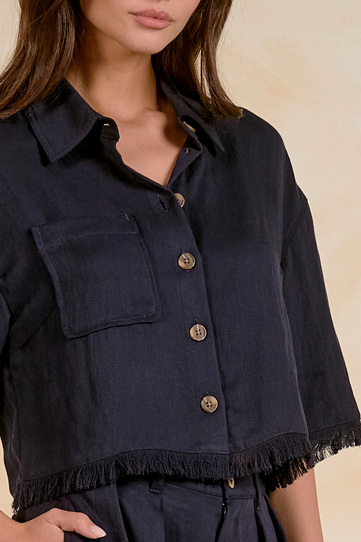 Trish Button Down