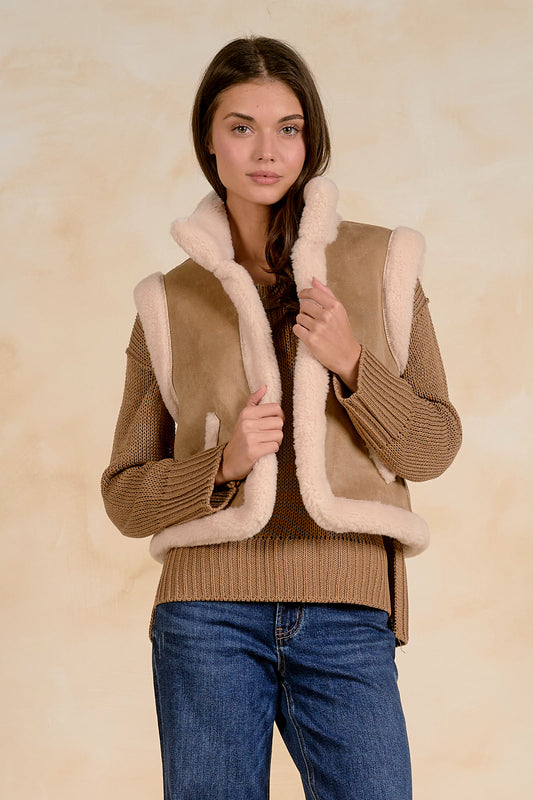 Mocha Vest